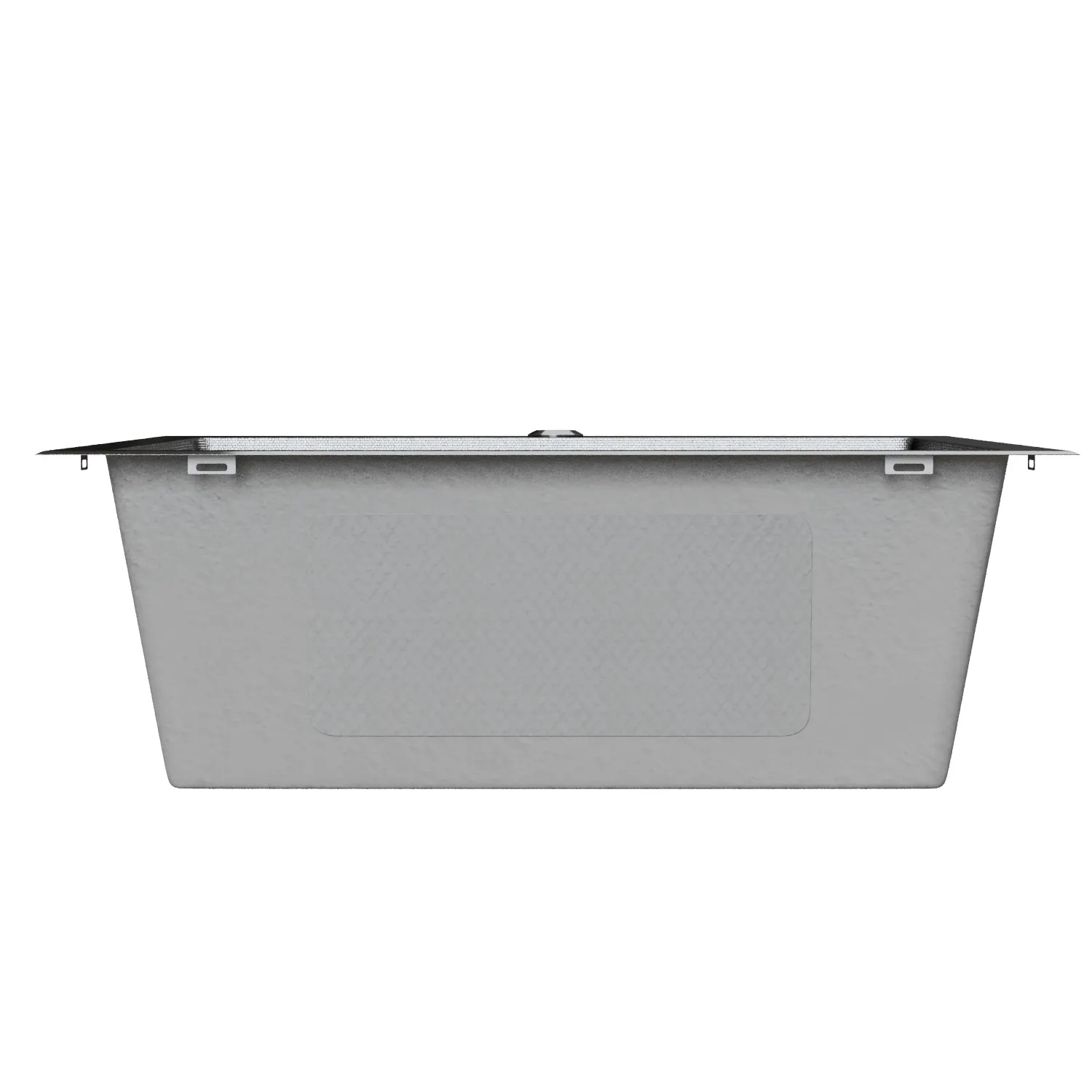 Мойка настол.монтаж 50х50 (3,0) вып 3 1/2  MIXLINE ПРО с ФАСКОЙ 20см с сиф (черн графит декор МИКРО) (559594)