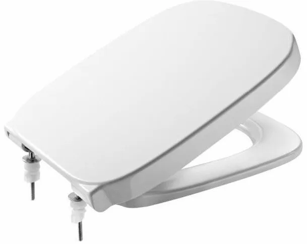 ZRU9302826 Debba сиденье Soft Close (аналог 8019D2003) дюропласт, с функцией быстрого снятия (ОТГРУЗКА ТОЛЬКО С ЧАШАМИ)