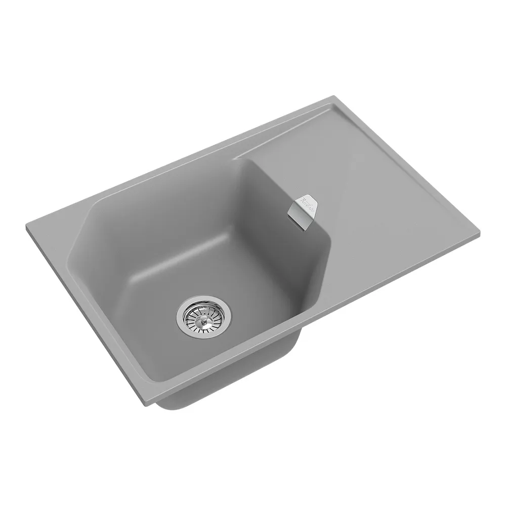 Кухонная мойка Rivelato LOCUS LS-75, серый металлик