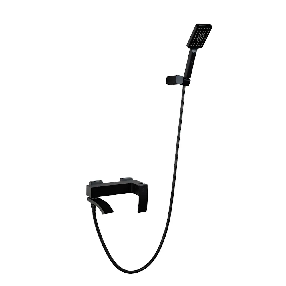 Смеситель для ванны FILARETE Waterfall FL2110BL, черный