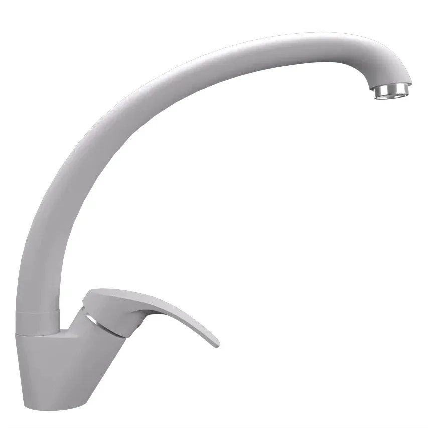 Смеситель для кухни Ulgran UQ-007-04, платина