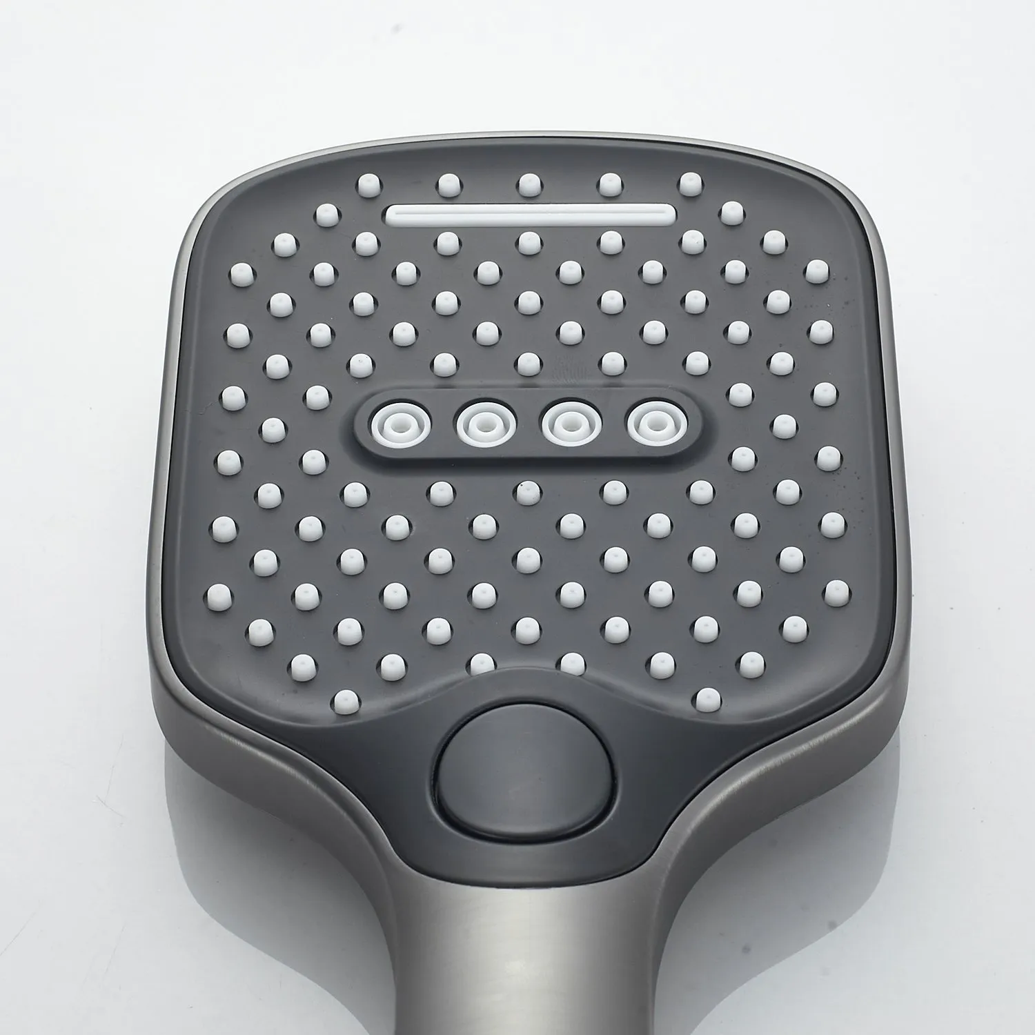 Смеситель для ванны Shevanik S4002T, оружейная сталь