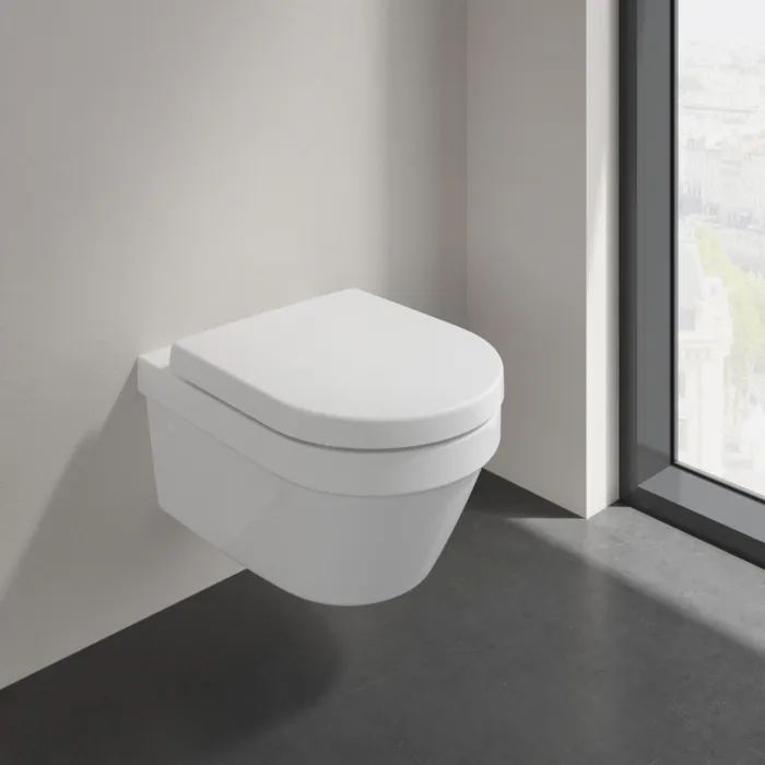 4694 HRR1 ARCHITECTURA Комбинированная упаковка (Унитаз с вертикальным смывом DirectFlush 4694 R0 XX, Сиденье для унитаза SoftClosing 98M9 C101)