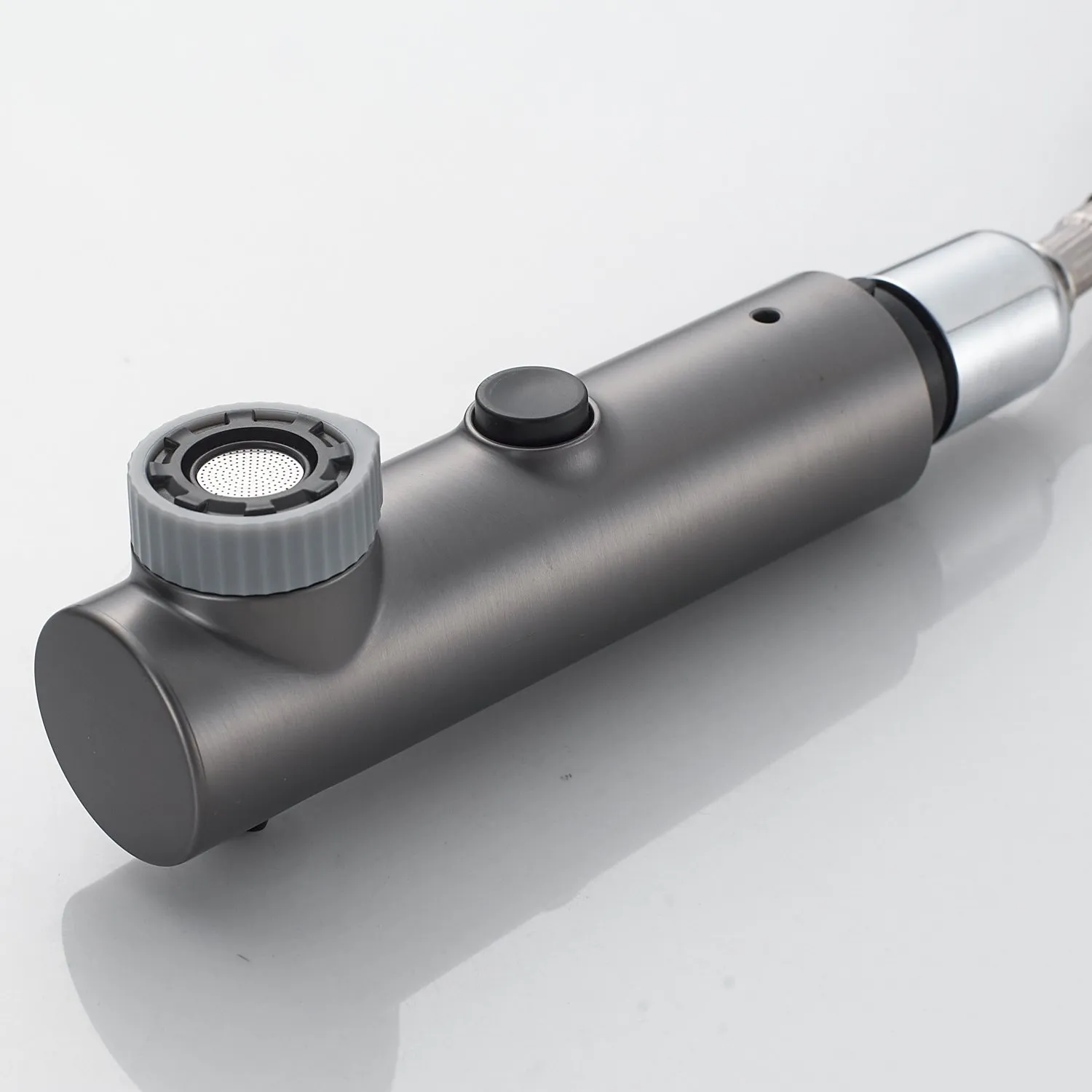 Смеситель для раковины многофункциональный Raffine F281T, оружейная сталь