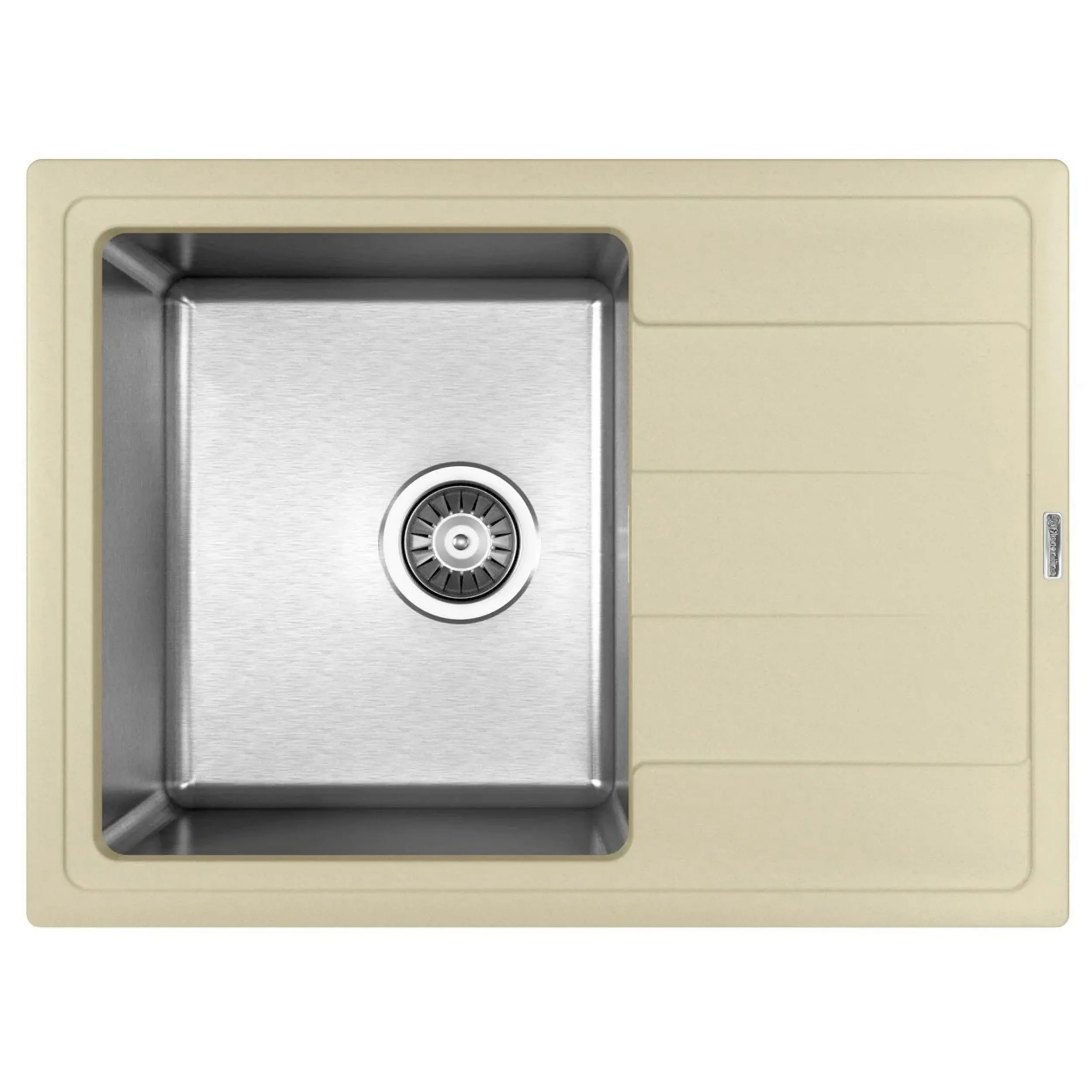 Кухонная мойка Florentina КОМБИ 21.390.B0650.202, шампань