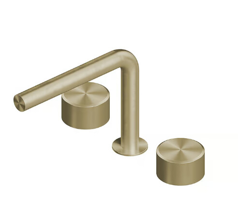 Смеситель для раковины Quadro design Stereo, золото светлое (16 31V OC)