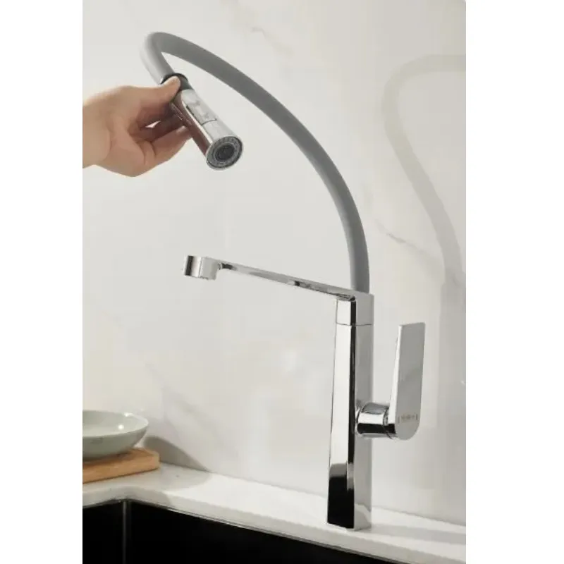 Смеситель для кухни HAIBA гибкий (HB73827)