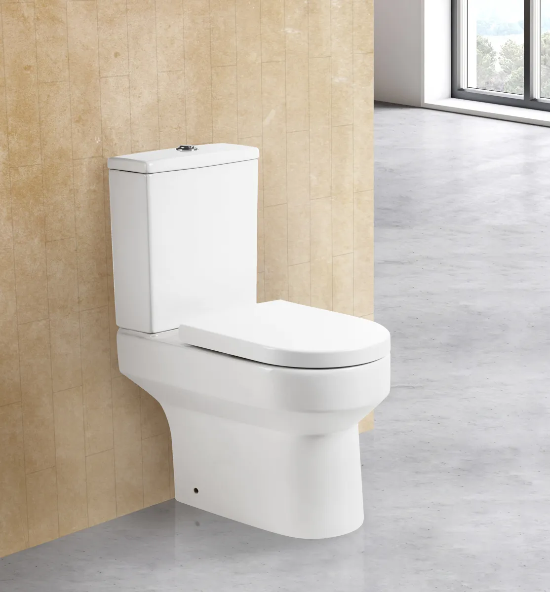 Чаша напольного унитаза BelBagno Norma, белый (BB339CPR)