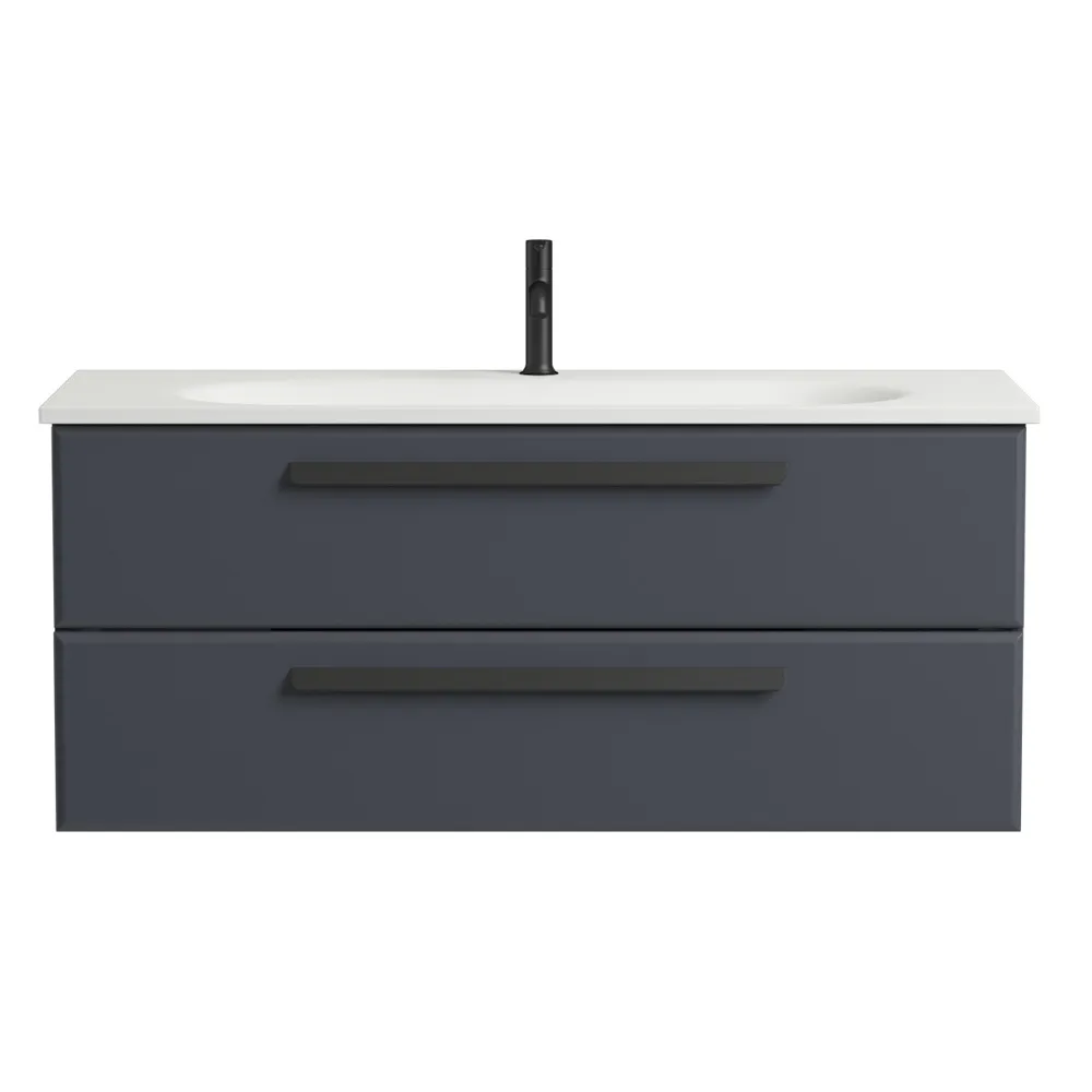 База под раковину подвесная Cezares Eco 1200х480х500, Grafito (ECO-1200-2C-SO-GR-P)