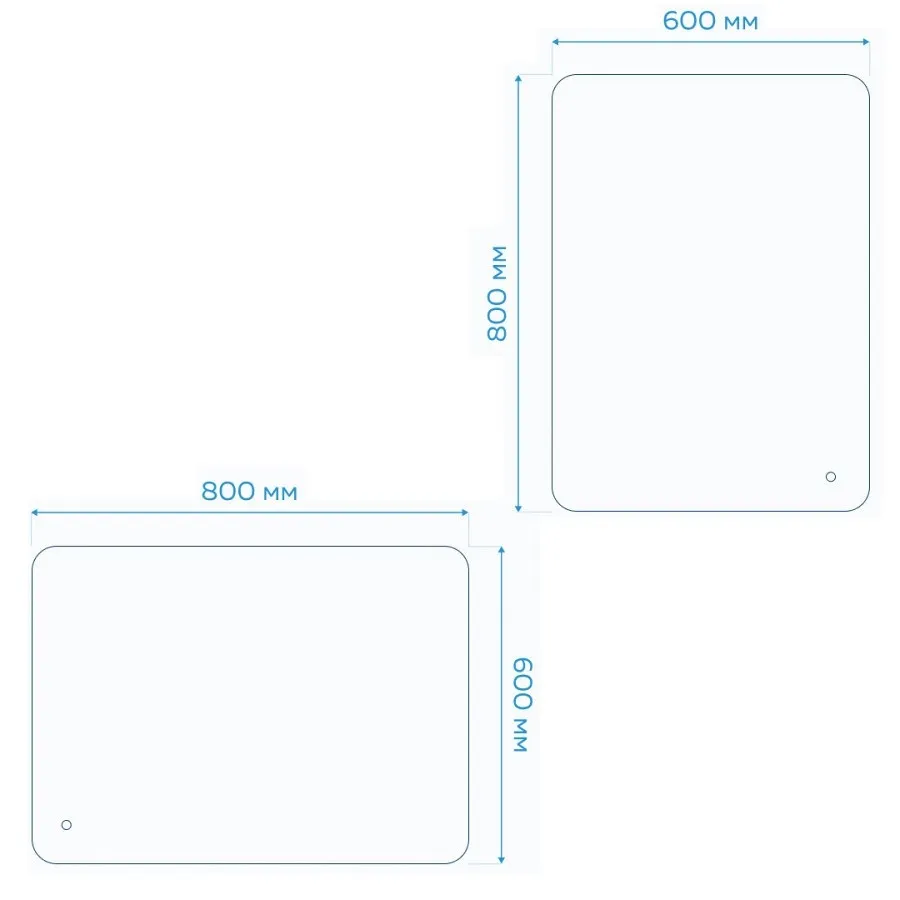 Зеркало Maretti Florenza FL146080P34EL 60x80 см