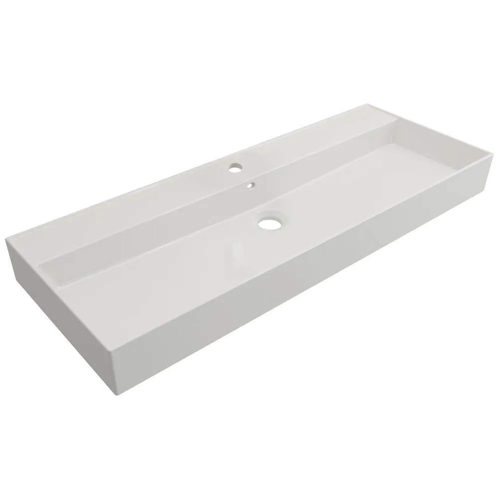 Керамическая раковина Cezares Molveno 46 1200х465х145 (CZR-MIL-120-LVB)