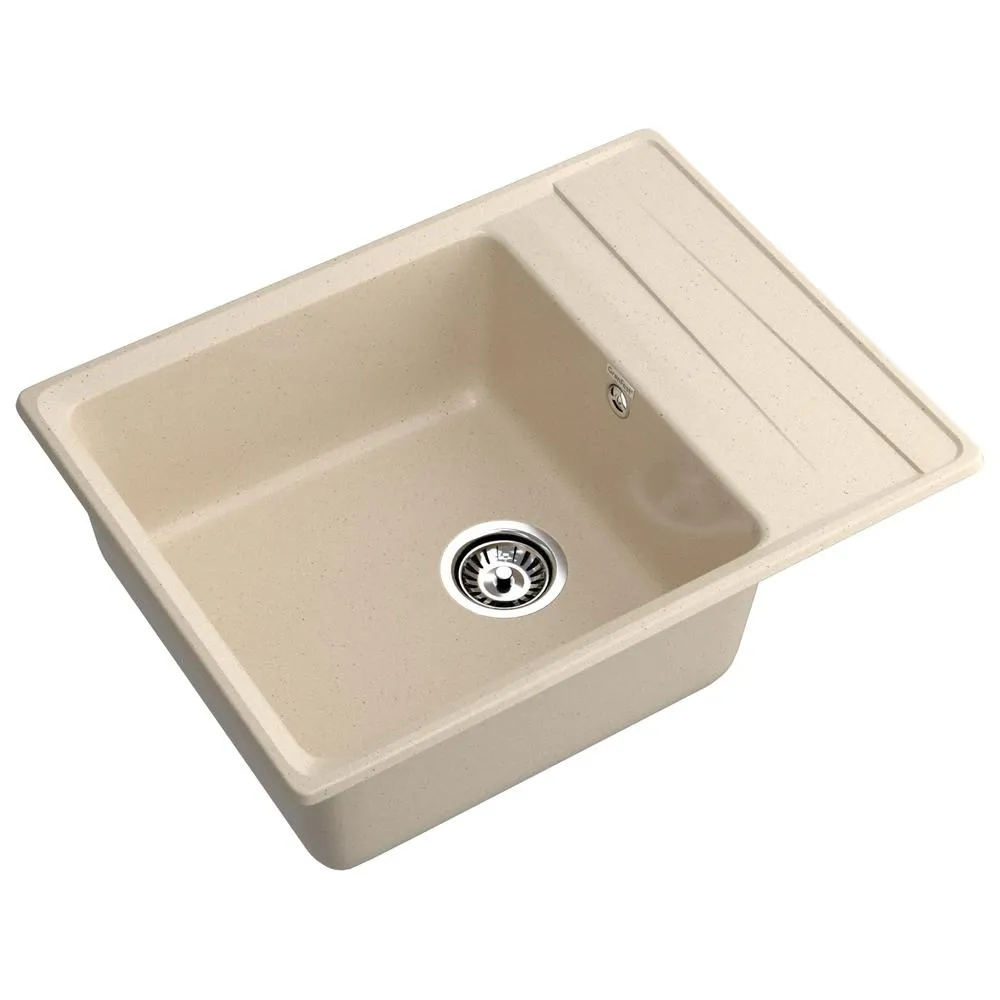 Кухонная мойка GranFest LEVEL 660L, кашемир