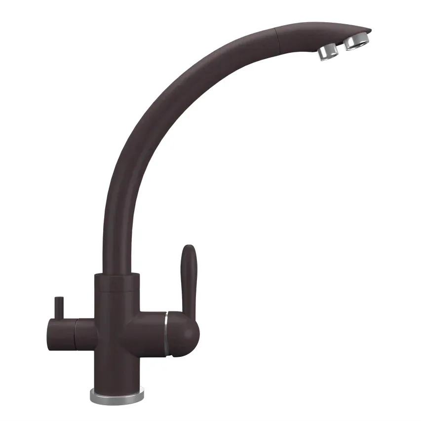 Смеситель для кухни Ulgran UQ-017-06, трюфель