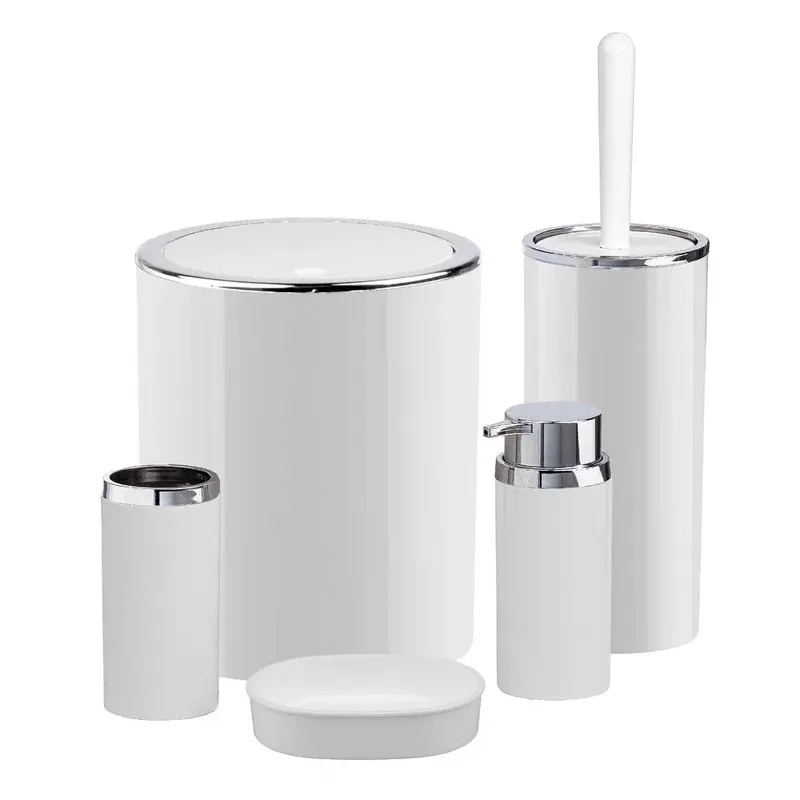 Ведро 5 л ROUND WHITE FX-451-6, белый