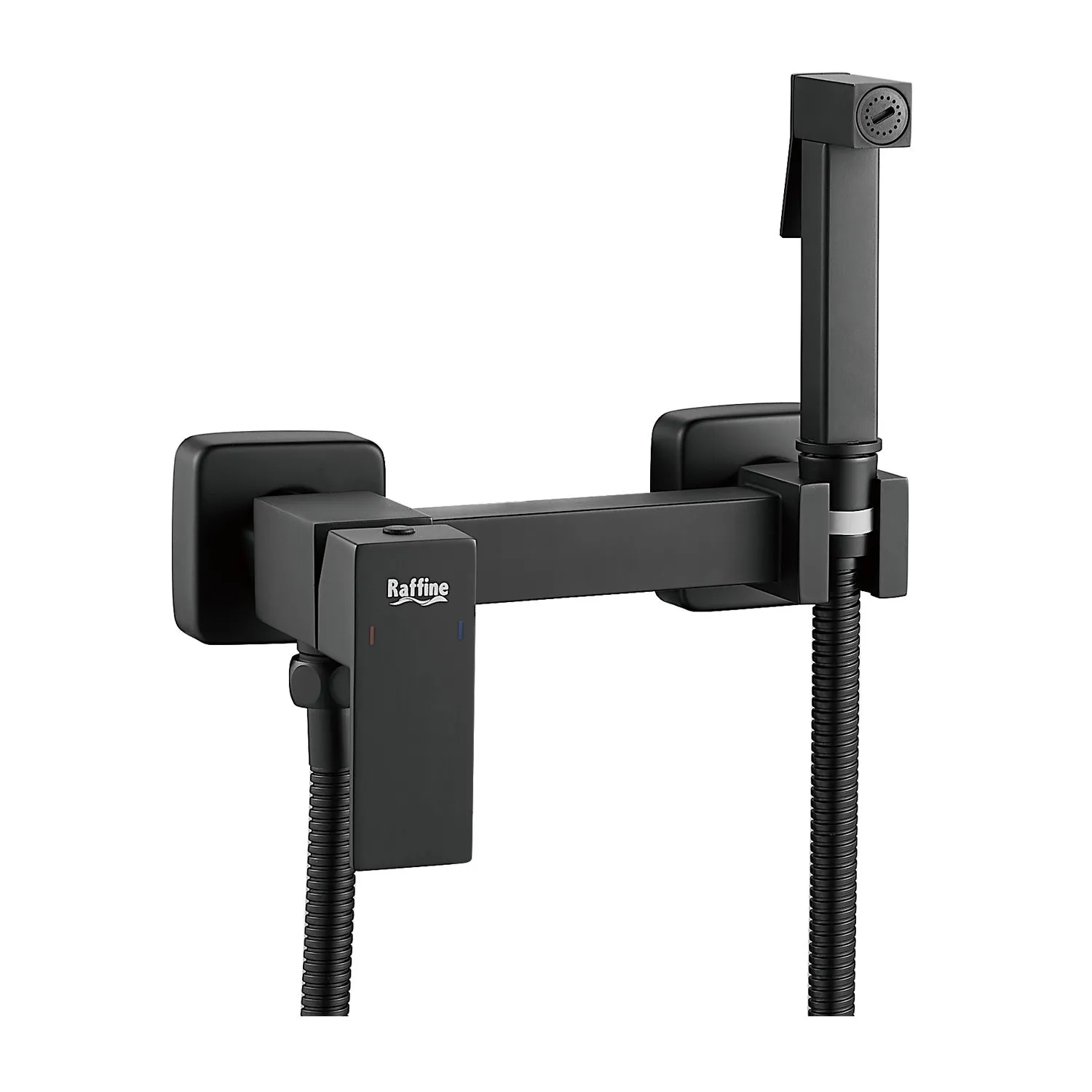 Гигиенический душ со смесителем Raffine F237H, черный
