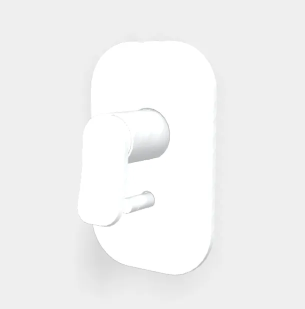 Смеситель для душа Fima Carlo Frattini Flo',  с переключателем, белый матовый (F3809X2BS)