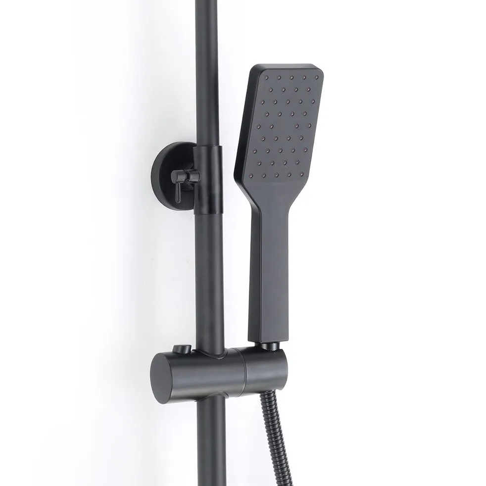 Душевая система с гигиеническим душем D-Lin D10A05, черный