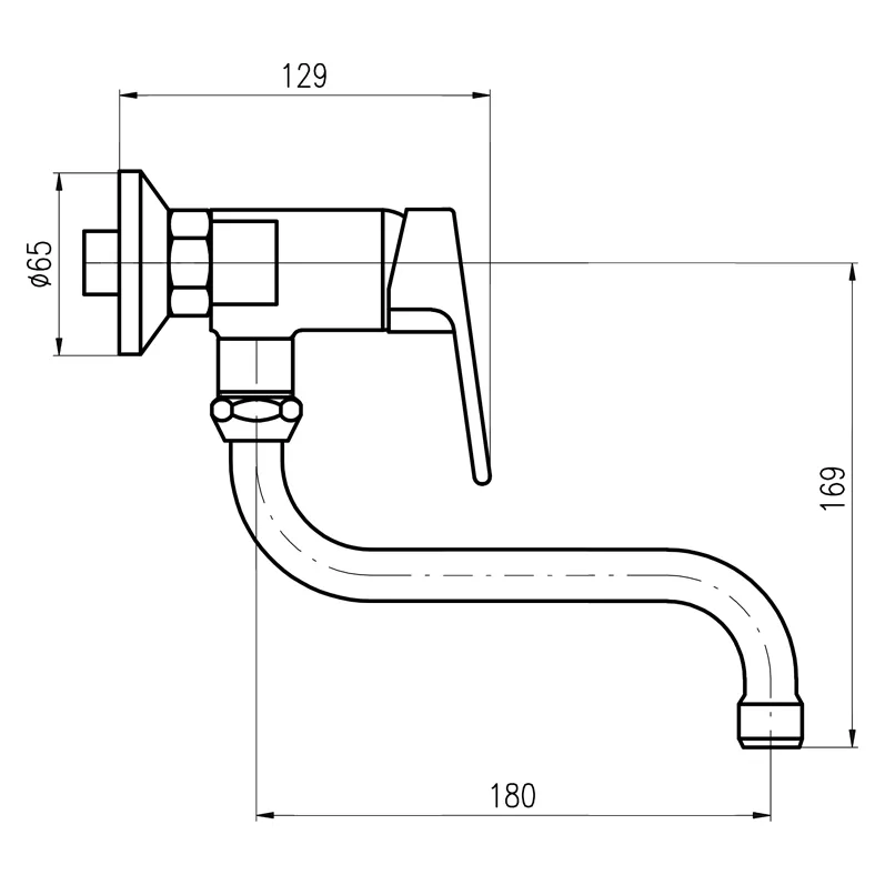 Смеситель универсальный Rav Slezak Colorado CO102.5/21