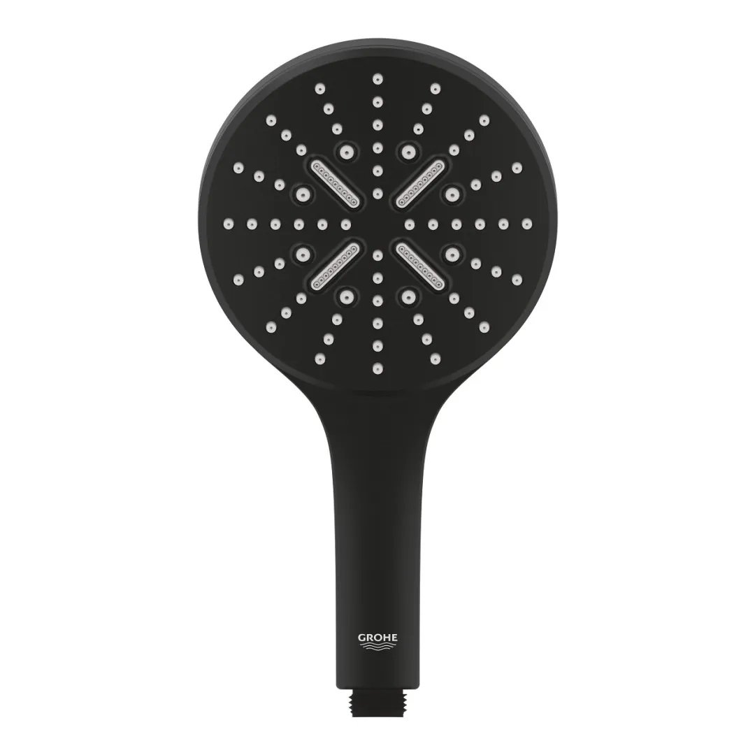 22127KF0 Rainshower SmartActive 130 Ручной душ, 3 режима струи, фантомный чёрный
