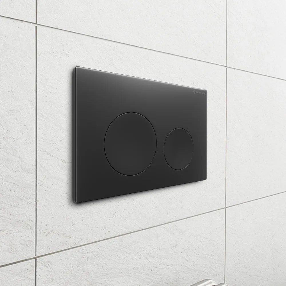 Клавиша смыва Terminus 62K24х16B, черный