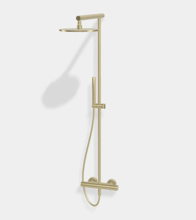 Душевая стойка Fima Carlo Frattini Shower column, шампань брашированная (F4925/SWR256HS)