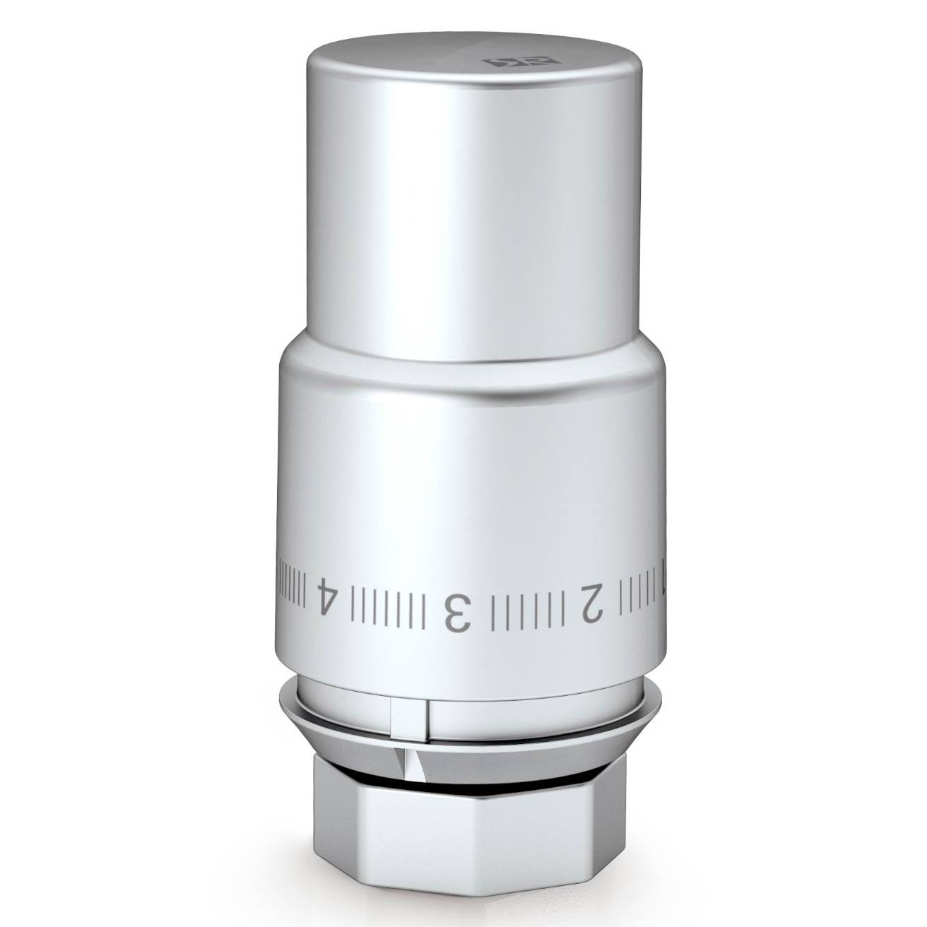 Термоголовка жидкостная Royal Thermo Design PRO М30х1,5 (матовый хром) (RTO07.0014)