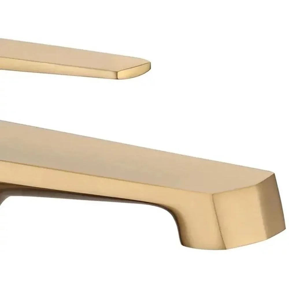 Смеситель для раковины Grocenberg GB2025MG, матовое золото