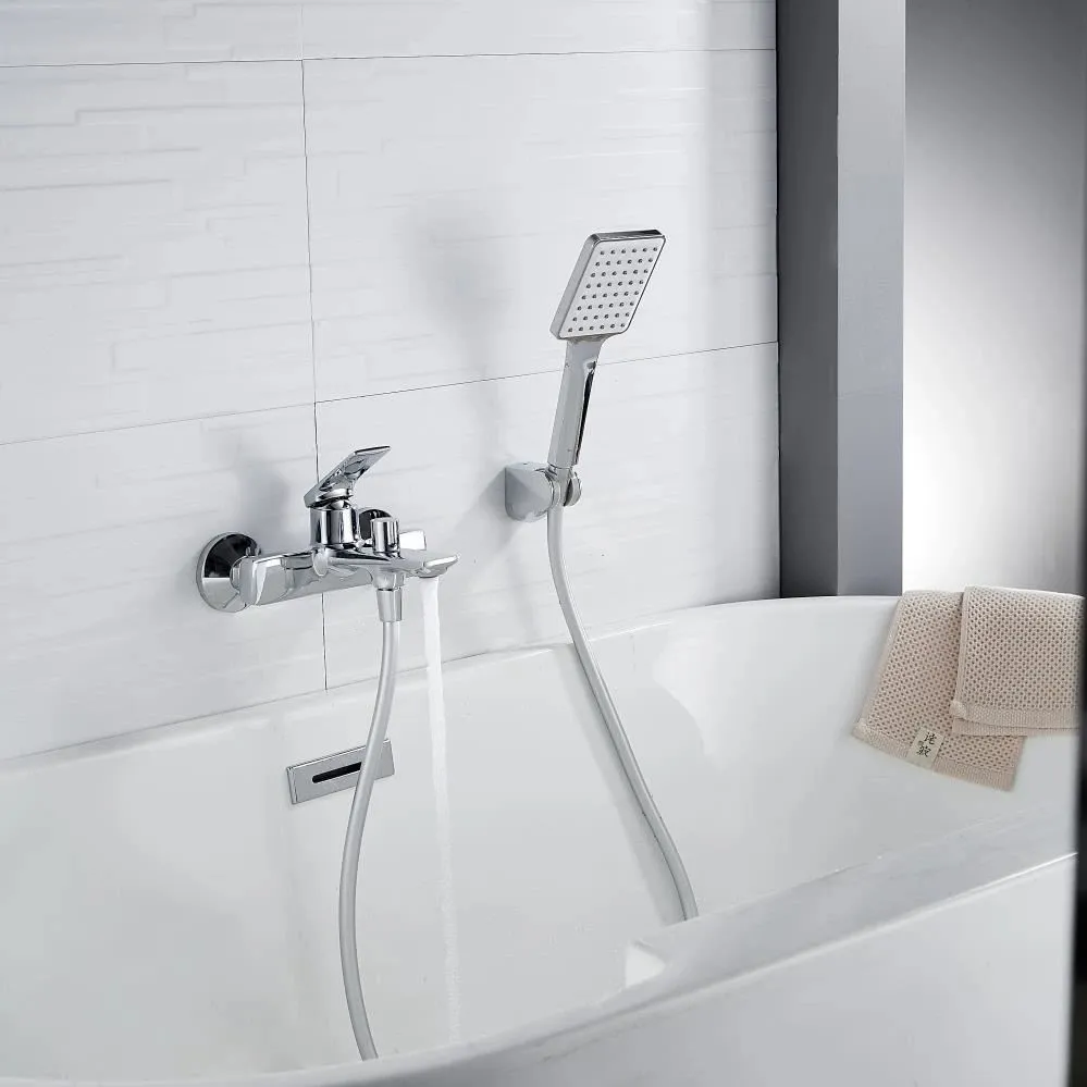 Смеситель для ванны Knotlor KN-71, хром