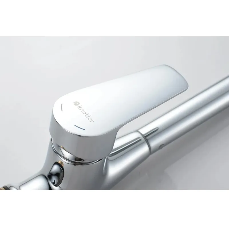 Смеситель для кухни Knotlor KN-11, хром