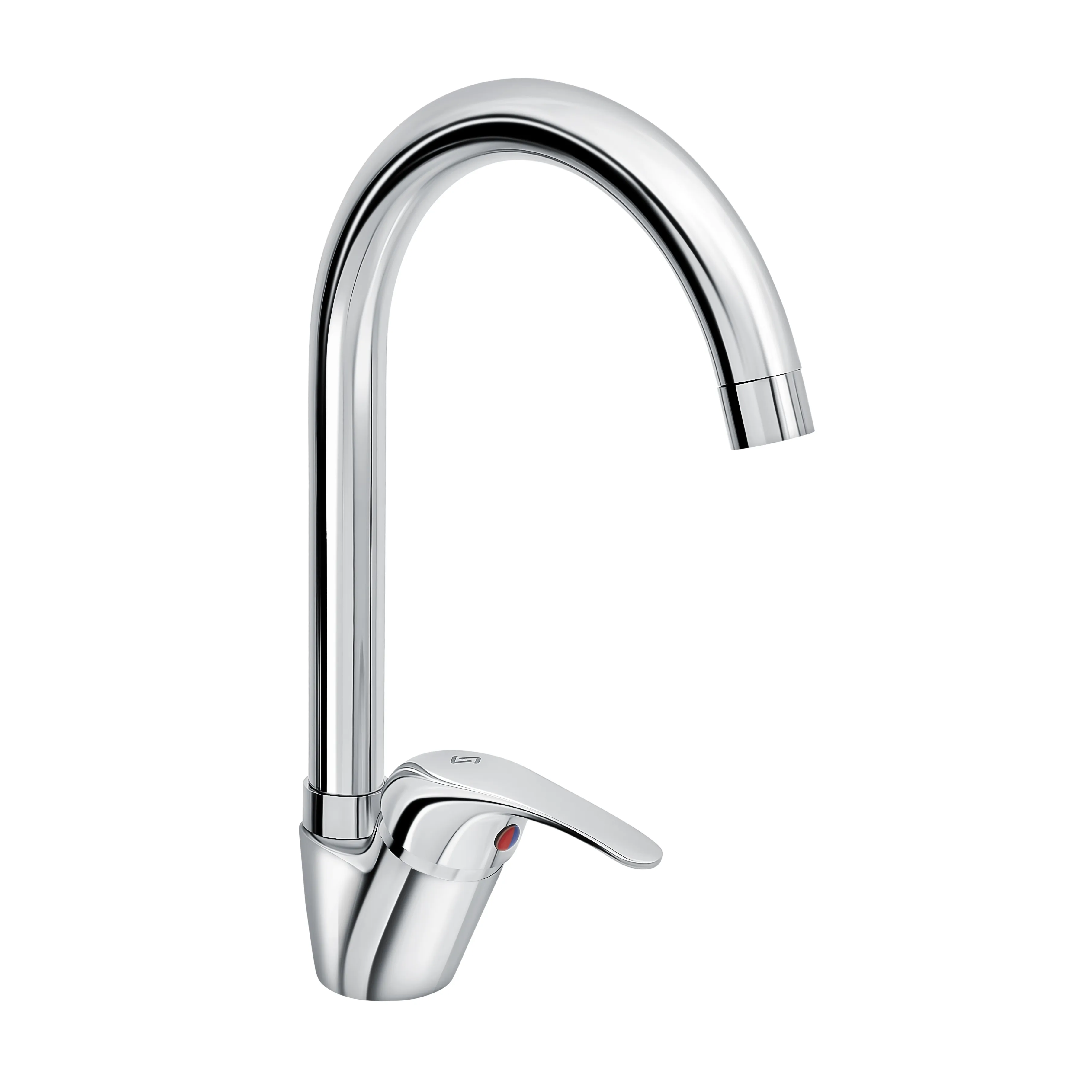 Смеситель для мойки Славен "Прораб" с высоким изливом (СЛ-ОД-П22)