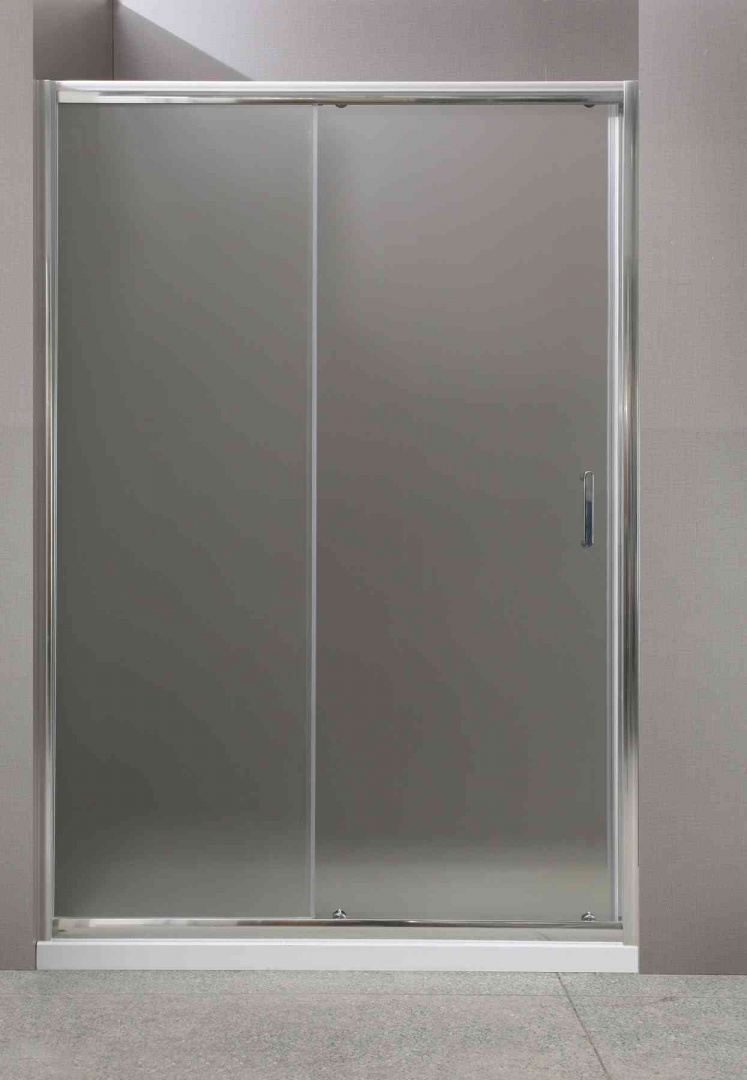 Душевая дверь BelBagno Uno 150x185 см, прямоугольная, хром (UNO-BF-1-150-P-Cr)