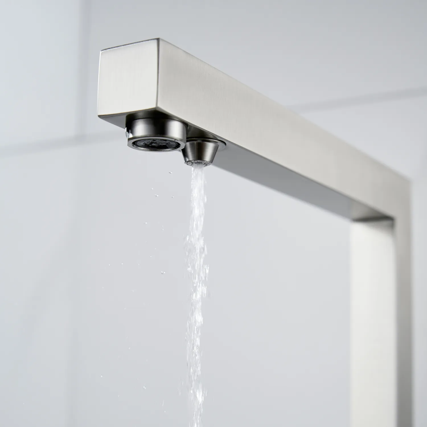 Смеситель для кухни с подключением фильтра Shevanik S148L, сатин