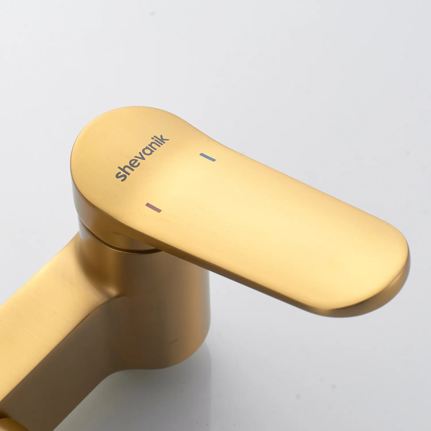 Душевая система Shevanik S4336G, золотой сатин