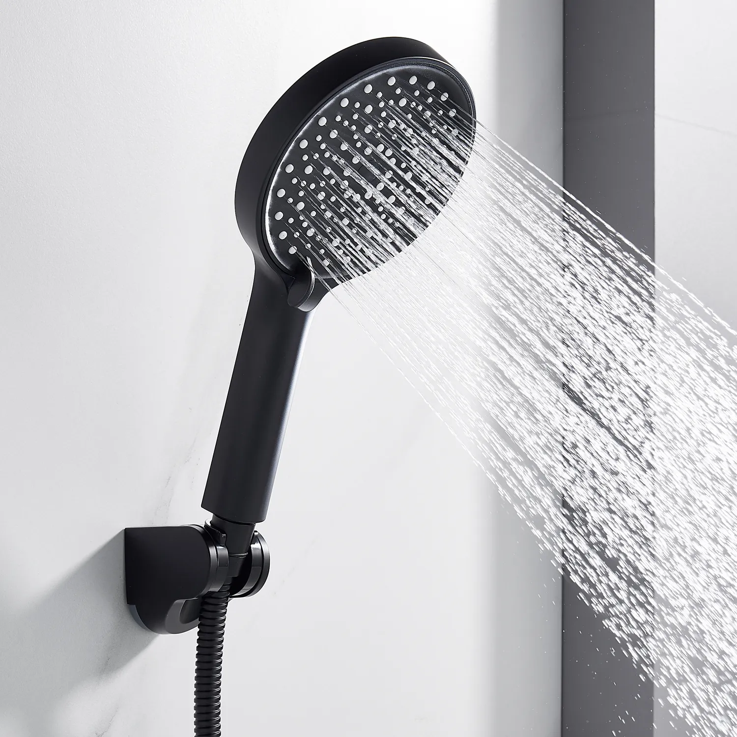 Смеситель для ванны Shevanik S4322H, черный