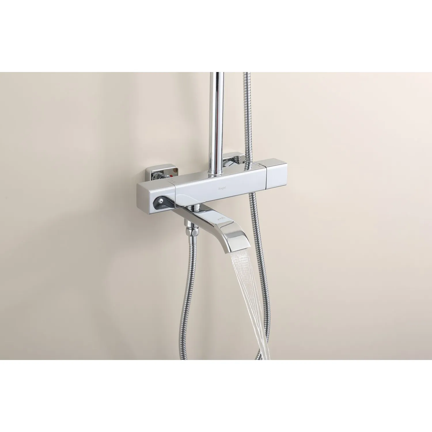 Душевая система Raglo с термостатом для ванны  (R22.26)