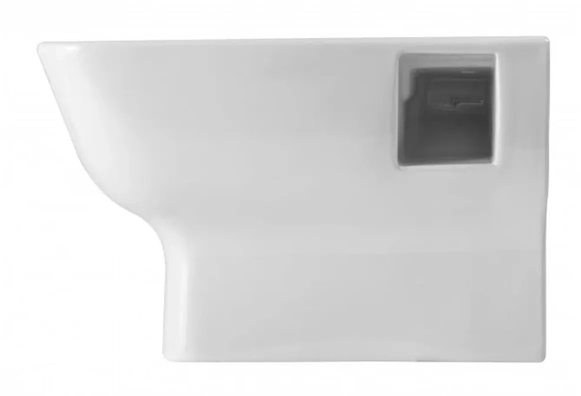 1.WH50.1.777 SANTEK  НЕО ПЭК rimless (подвес. безободковый унитаз с тонким сиденьем, инсталляция, панель черн. матт)