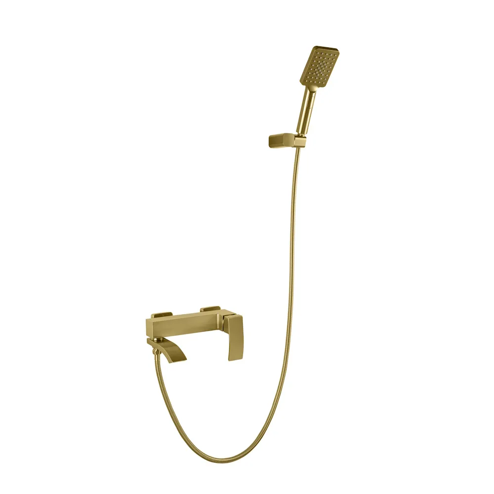 Смеситель для ванны FILARETE Waterfall FL2110MG, матовое золото