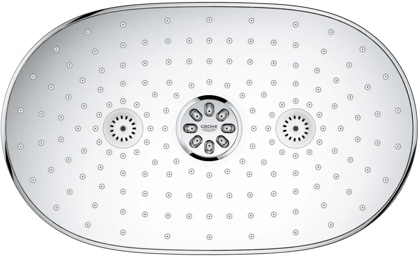 26250000 Rainshower SmartControl 360 DUO Душевая система с термостатическим смесителем для настенного монтажа, 3 режима верхнего душа, хром