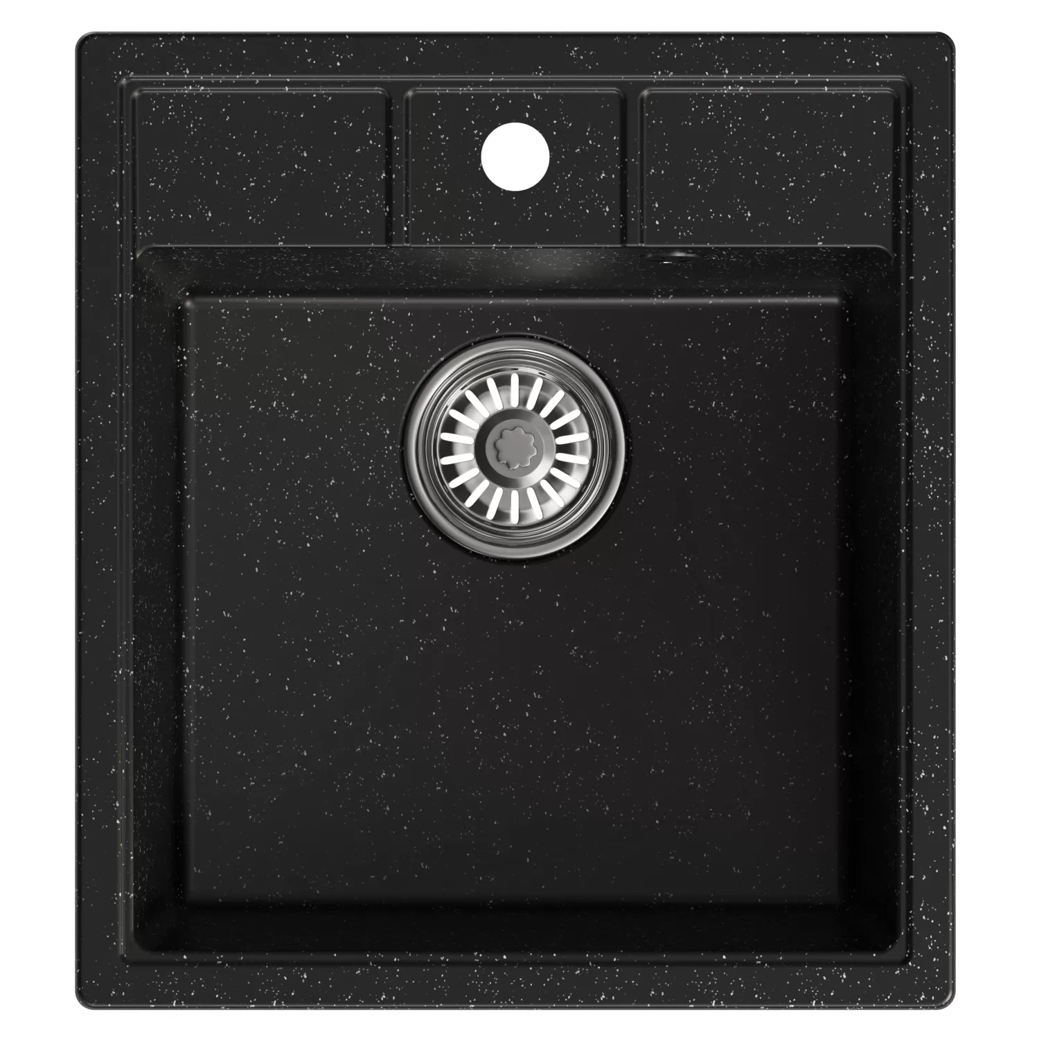 Мойка MIXLINE ML-GM28 черная (308)  450*500*190мм NEW (552096)