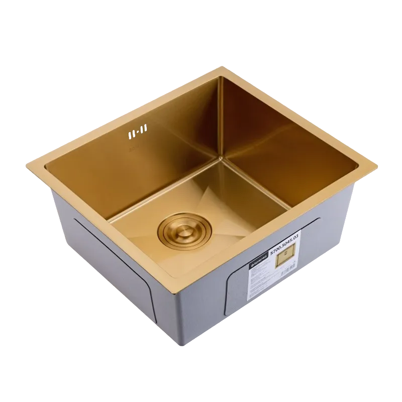 Кухонная мойка Splenka S700.5045.03, золотой сатин