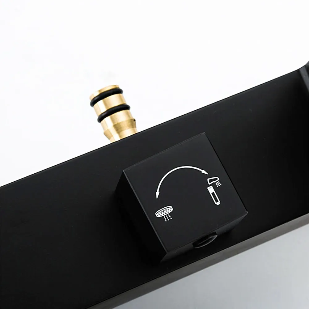 Душевая система GAPPO G2407-6, черный