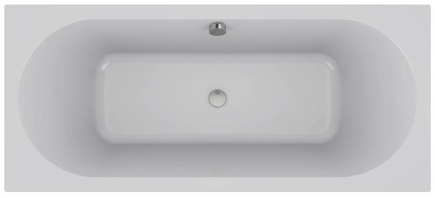 Акриловая ванна Jacob Delafon Odeon Rive Gauche (E6D153-00) 180х85 из материала Flight (ножки в комплекте)