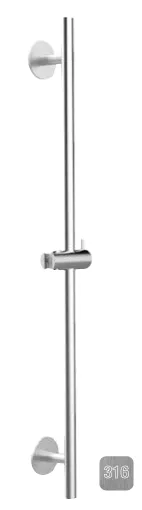 Штанга для душа Almar 316 Stainless Steel, 900, 316 Stainless Steel (E087073.316)
