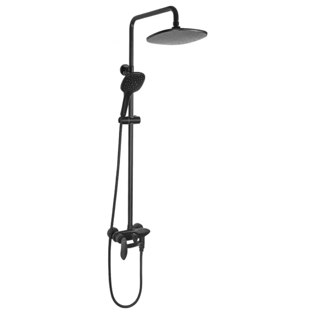 Душевая система Grocenberg GB7001BL, черный