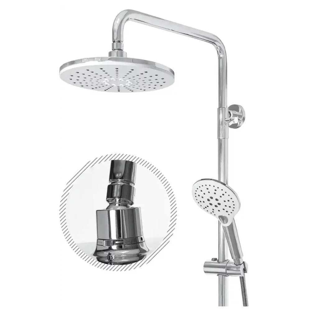 Душевая система Grocenberg GB7009WC, белый/хром