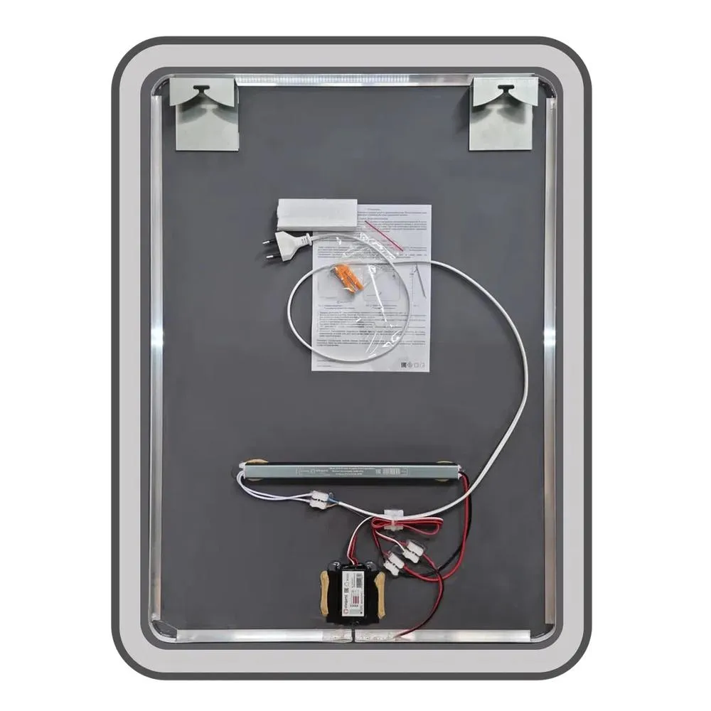 Зеркало Silver Mirrors Malta-Lite 600х800 (открытая LED-подсветка, сенсорный выключатель)