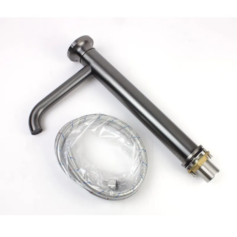 Смеситель для раковины Bronze de Luxe 9008GM-Y, графит/желтый