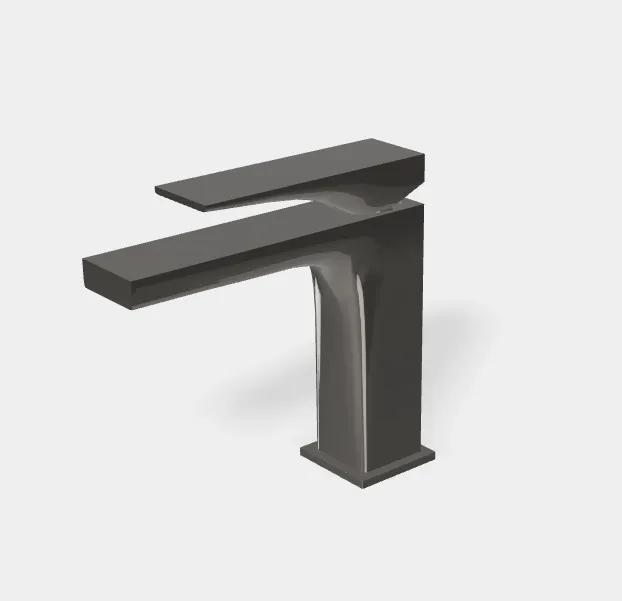 Смеситель для раковины Fima Carlo Frattini Zeta, чёрный хром (F3961NCN)