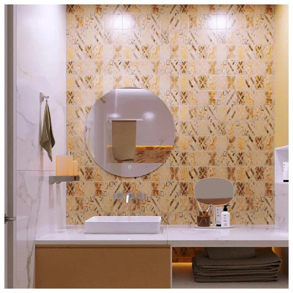 Зеркало Silver Mirrors Savanna-Lite D600 (открытая подсветка, сенсорный выключатель)