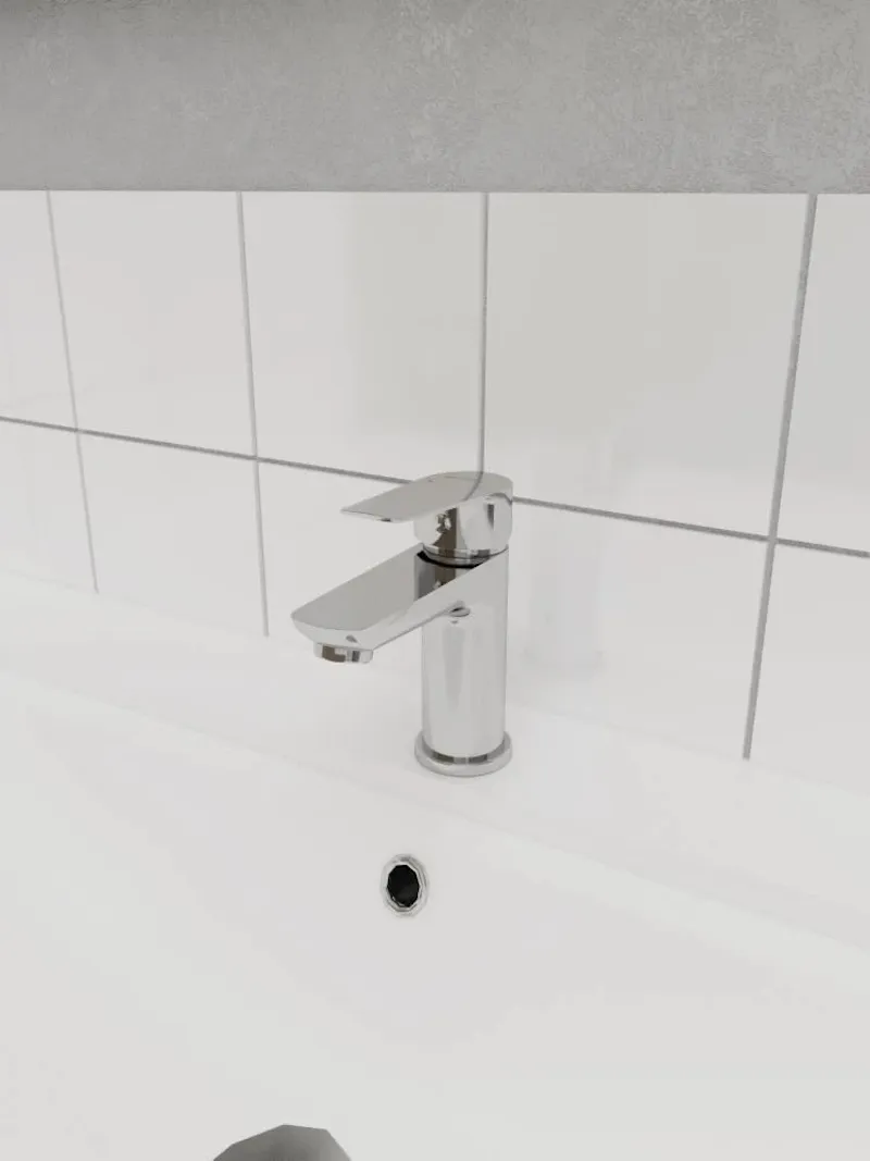 Cмеситель для раковины Knotlor KN-10, хром